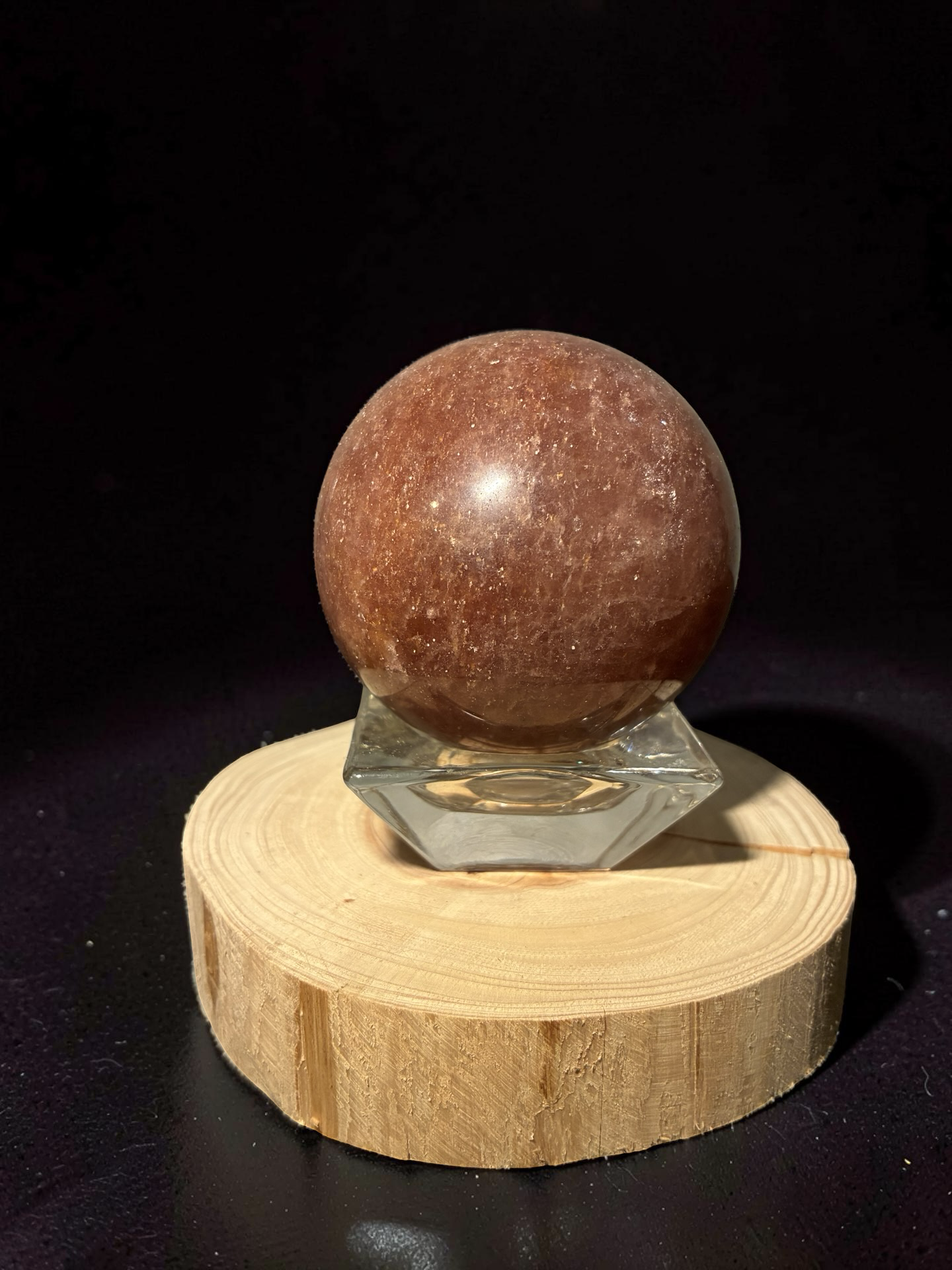 Strawberry Quartz sphere