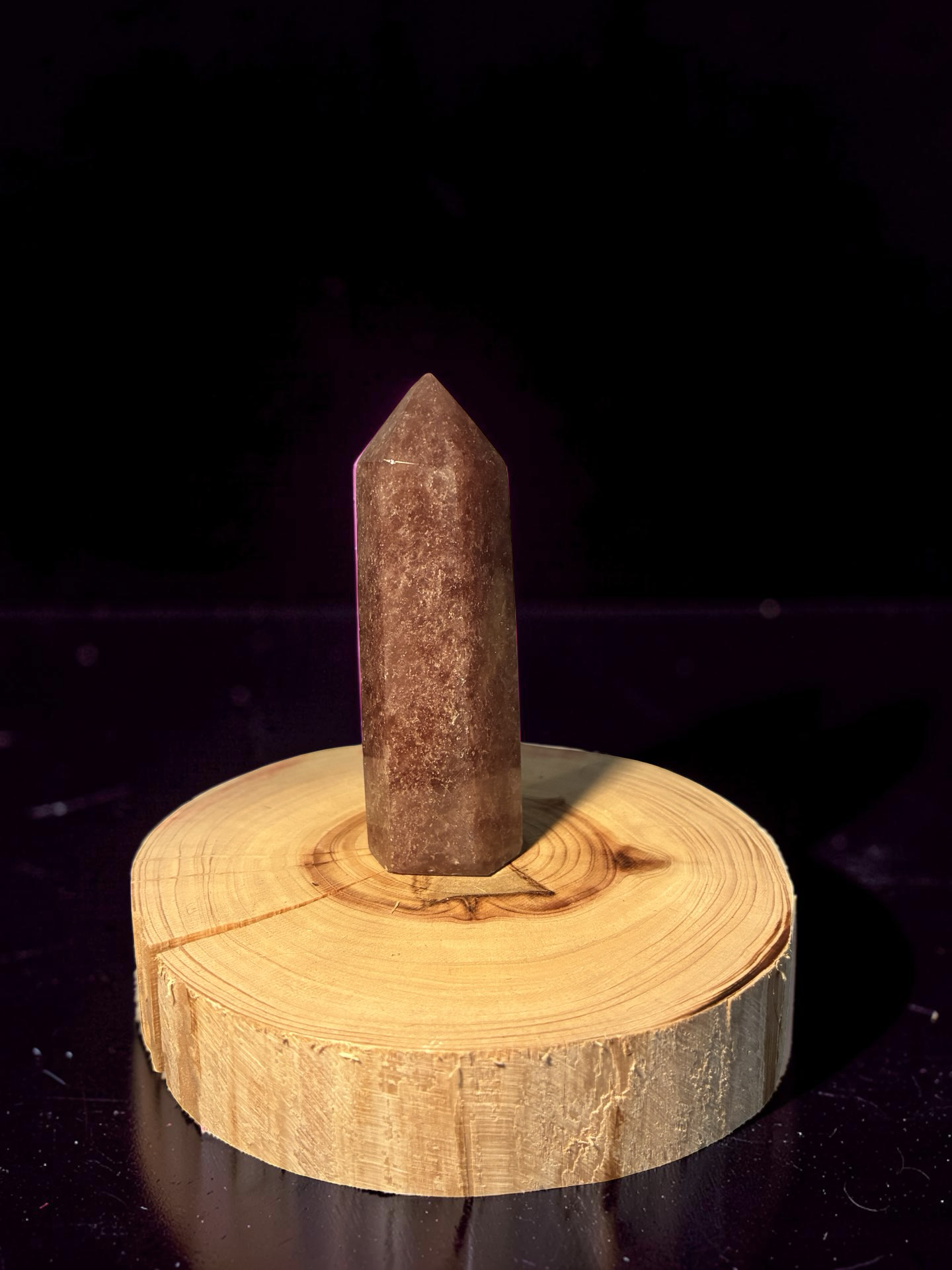 Lavender Strawberry Quartz tower