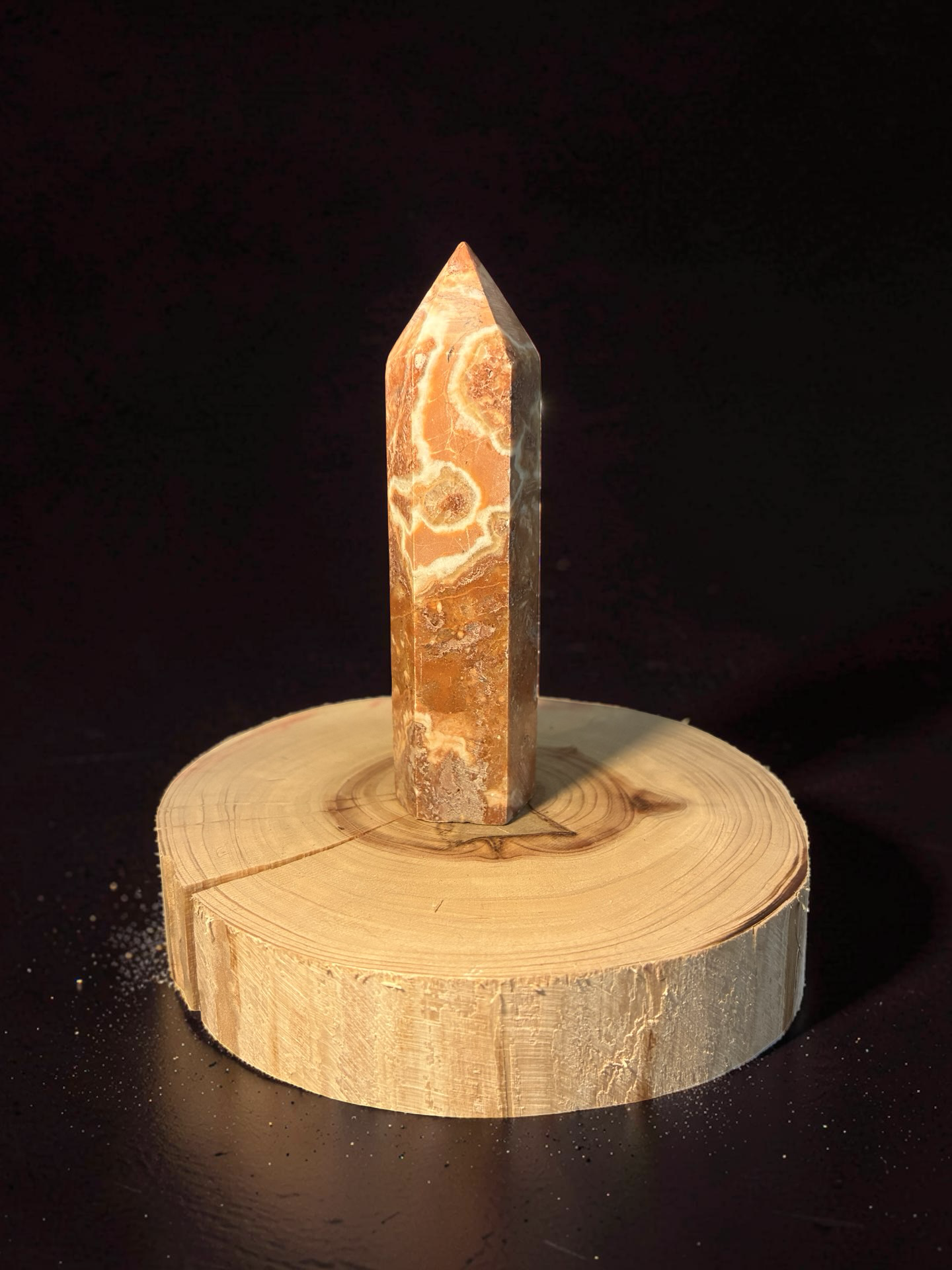 Lace Agate tower