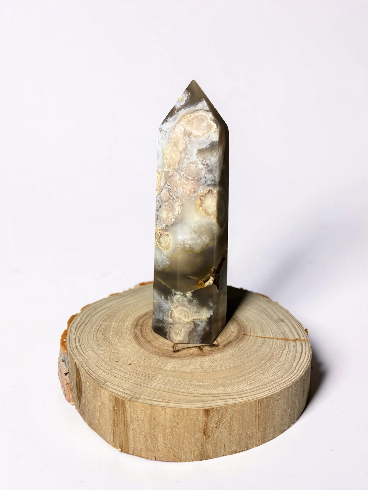 Dark Flower Agate tower