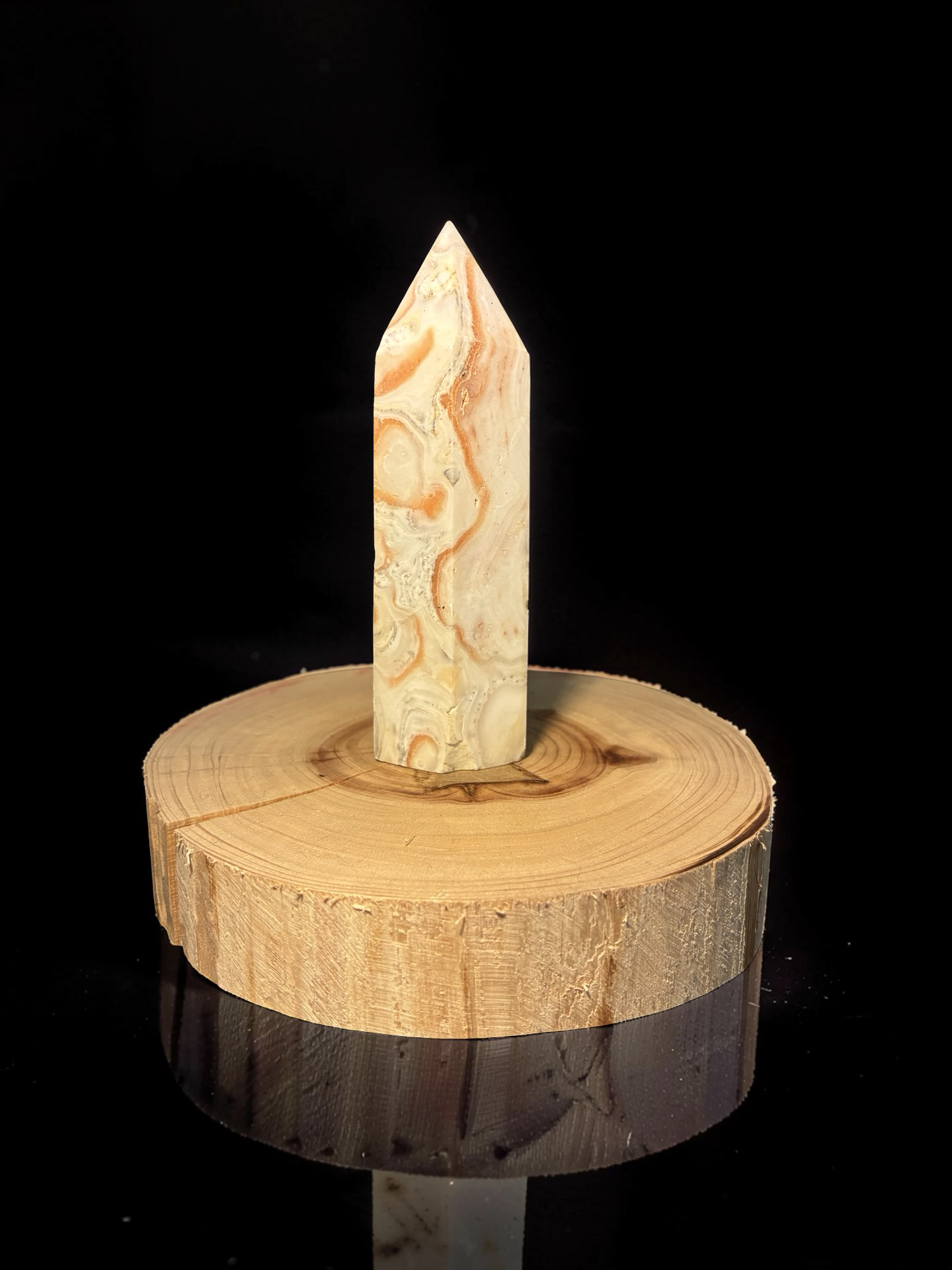 Lace Agate tower