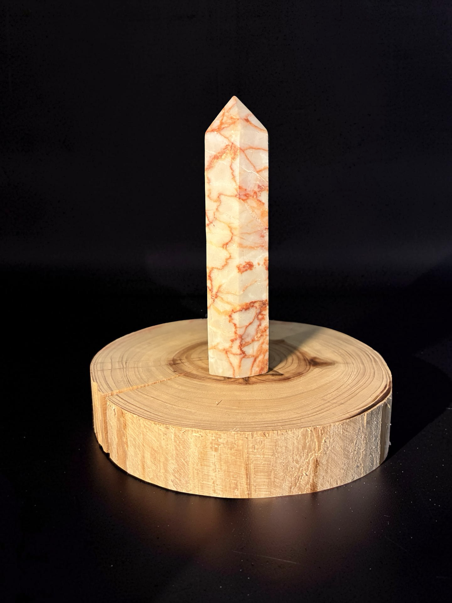 Red Vein Jasper tower