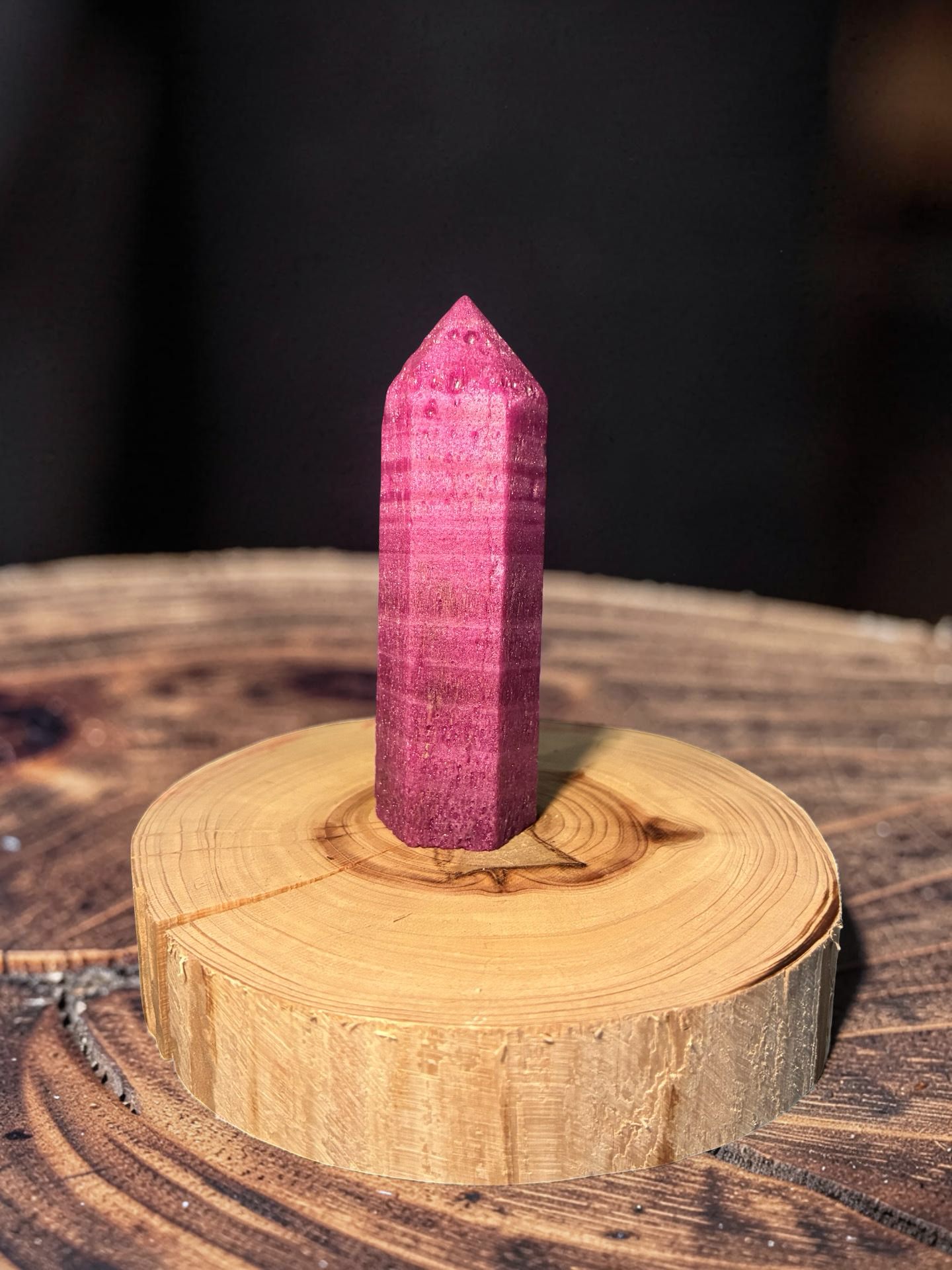 Honeycomb Ruby tower