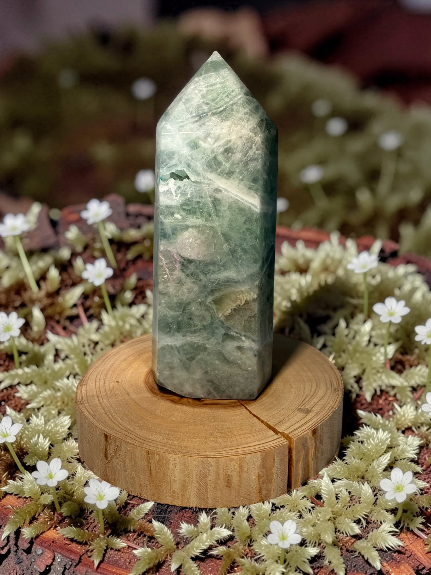 Fluorite tower