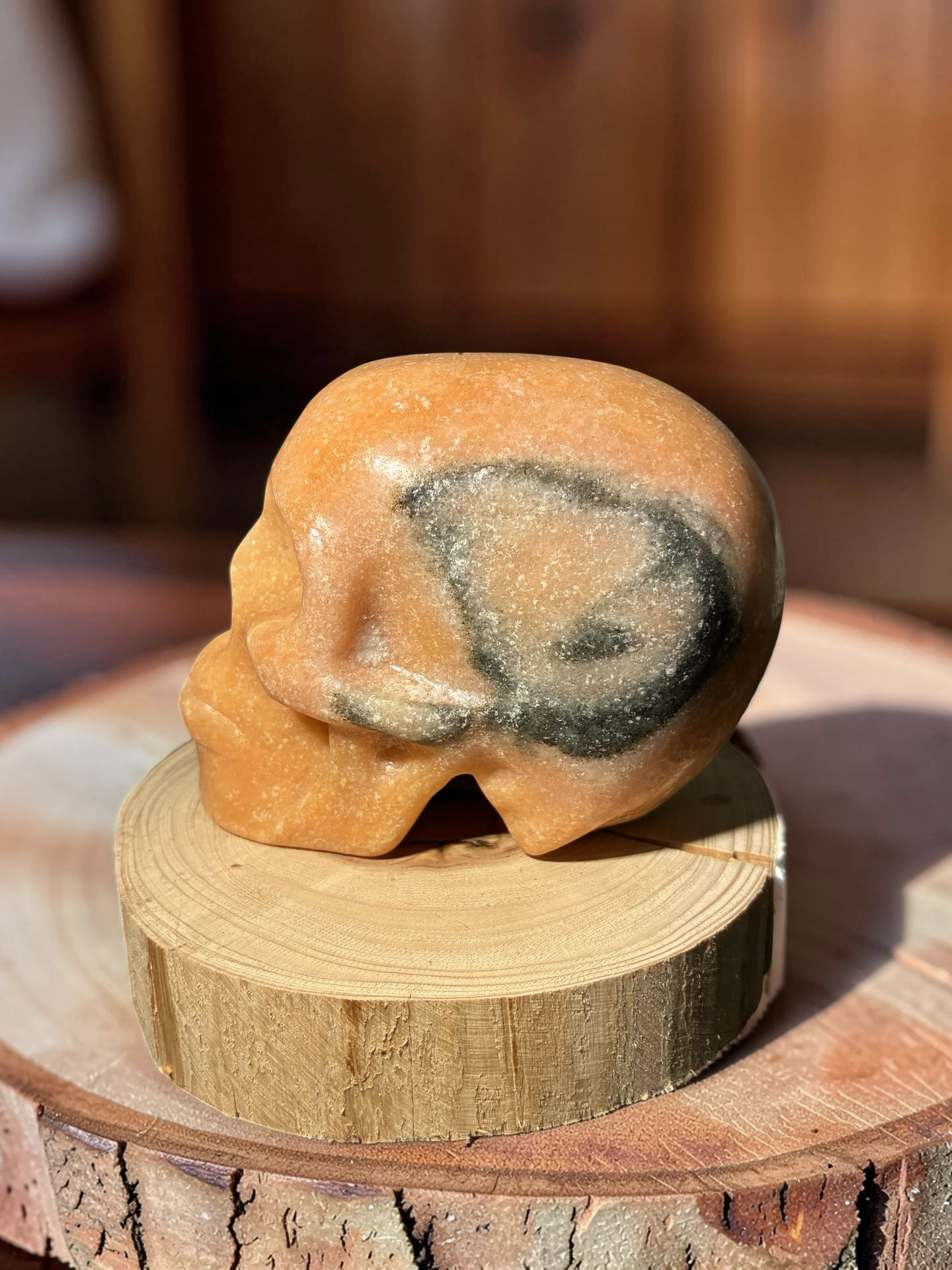 Sunstone skull
