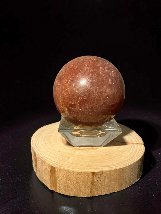 Strawberry Quartz sphere