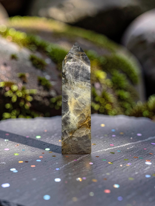 Labradorite tower