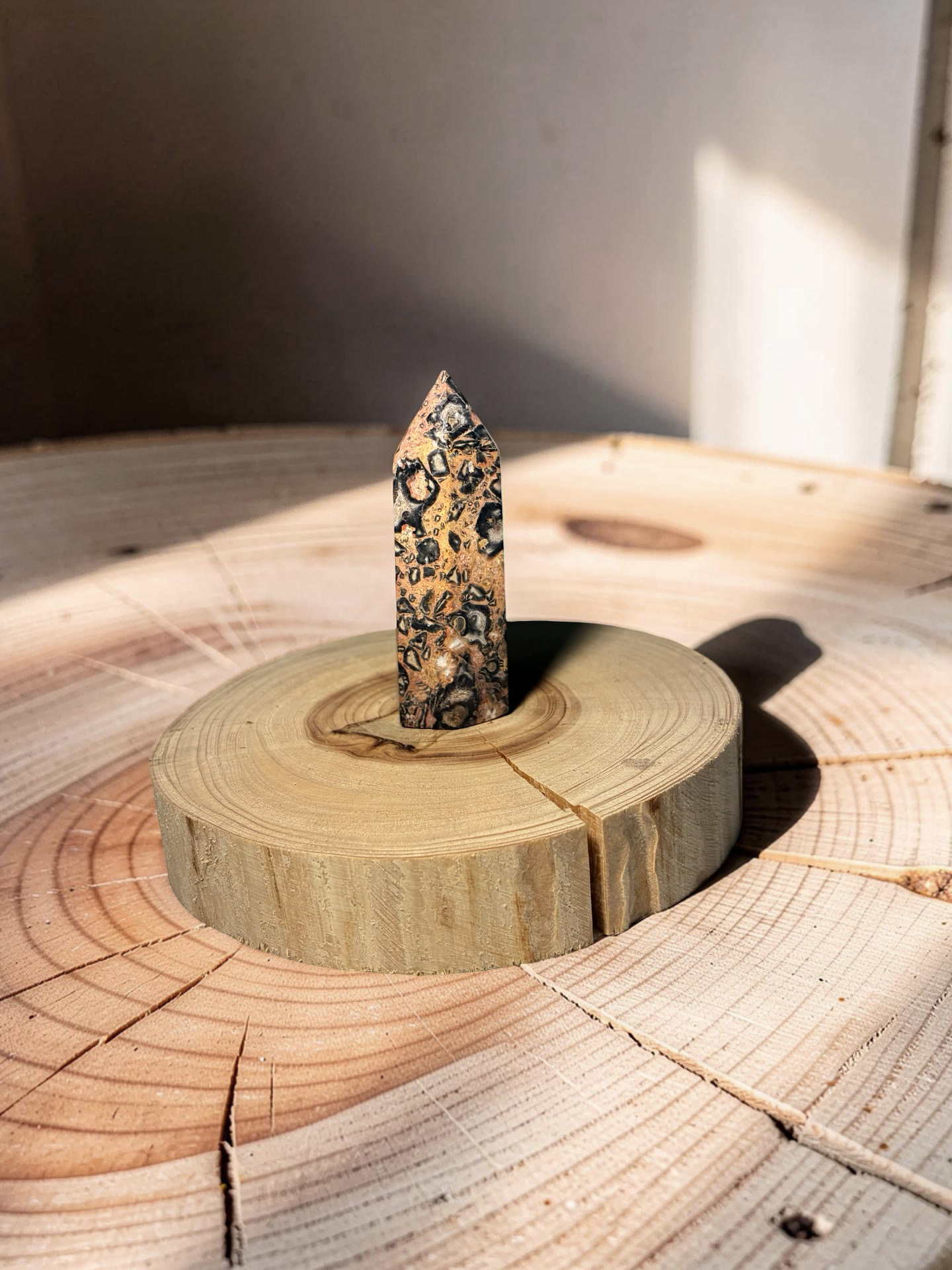 Leopard Skin Jasper tower