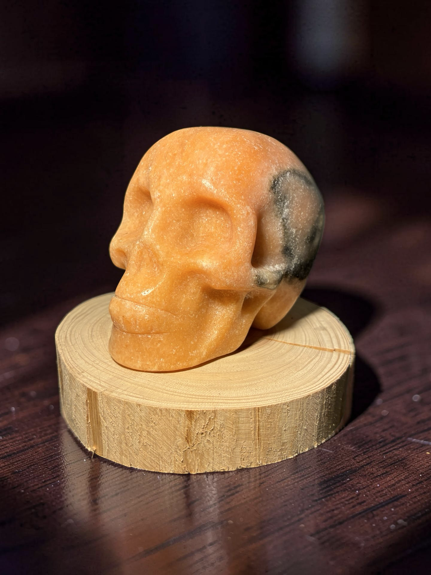 Sunstone skull
