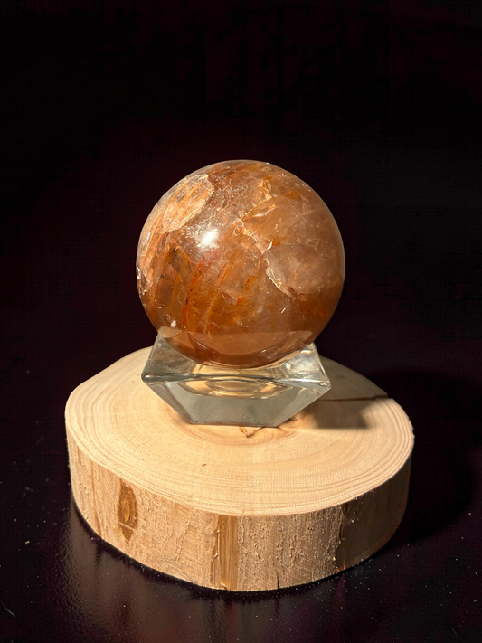 Fire Quartz sphere