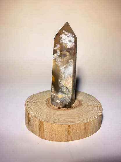 Dark Flower Agate tower