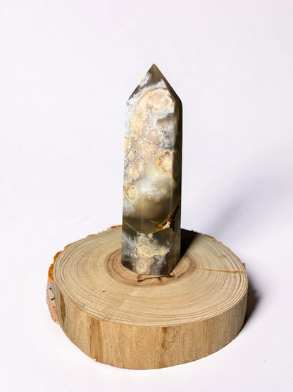 Dark Flower Agate tower