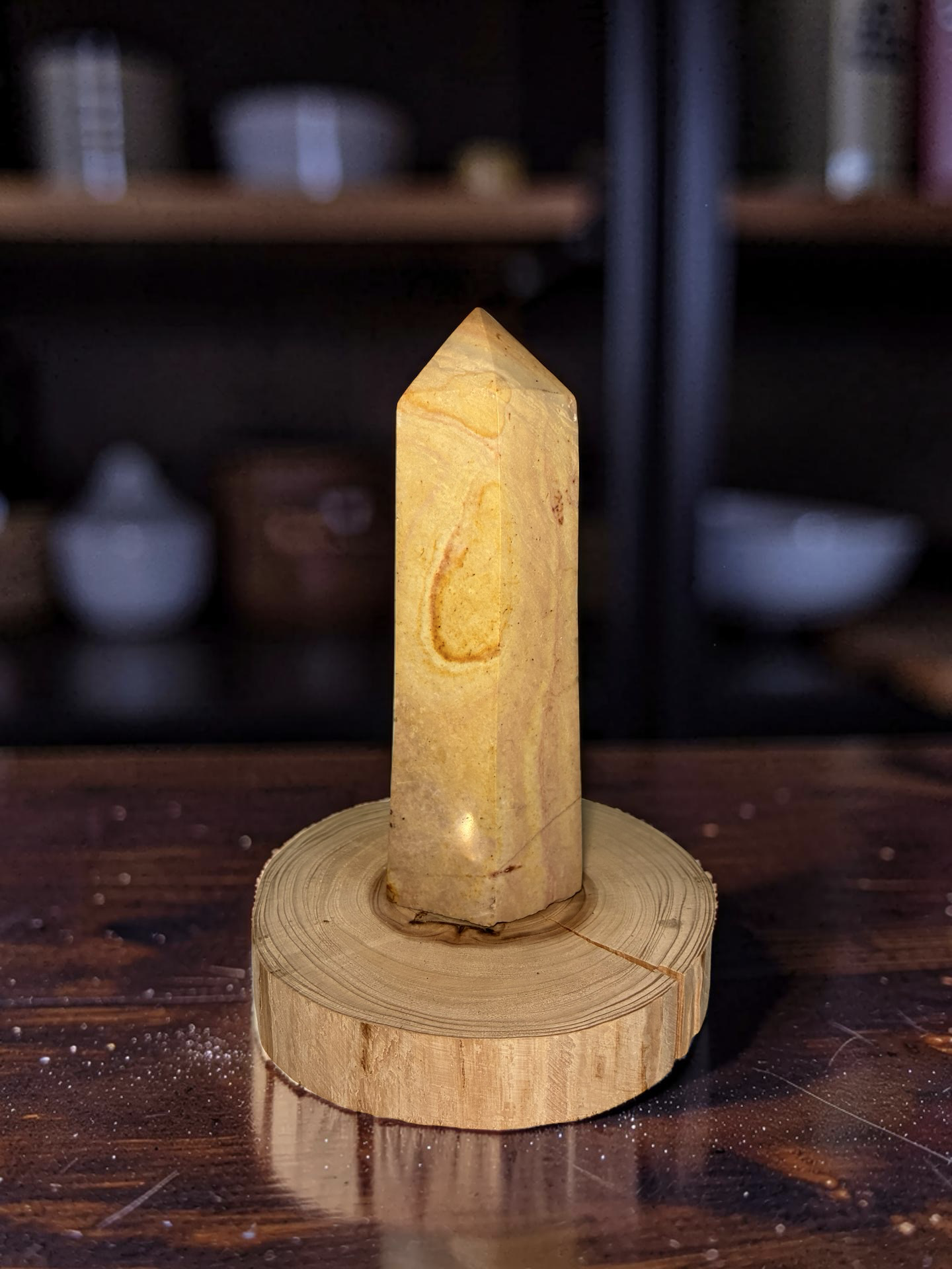 Mookaite tower