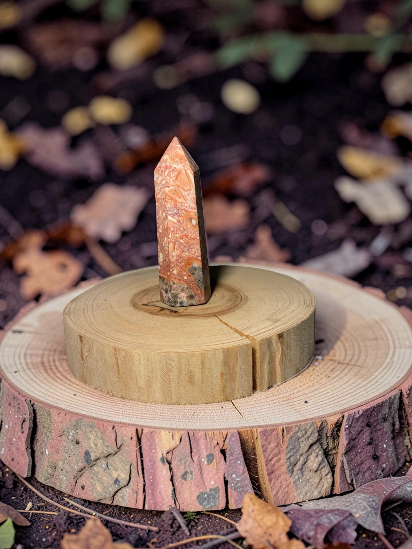 Leopard Skin Jasper tower