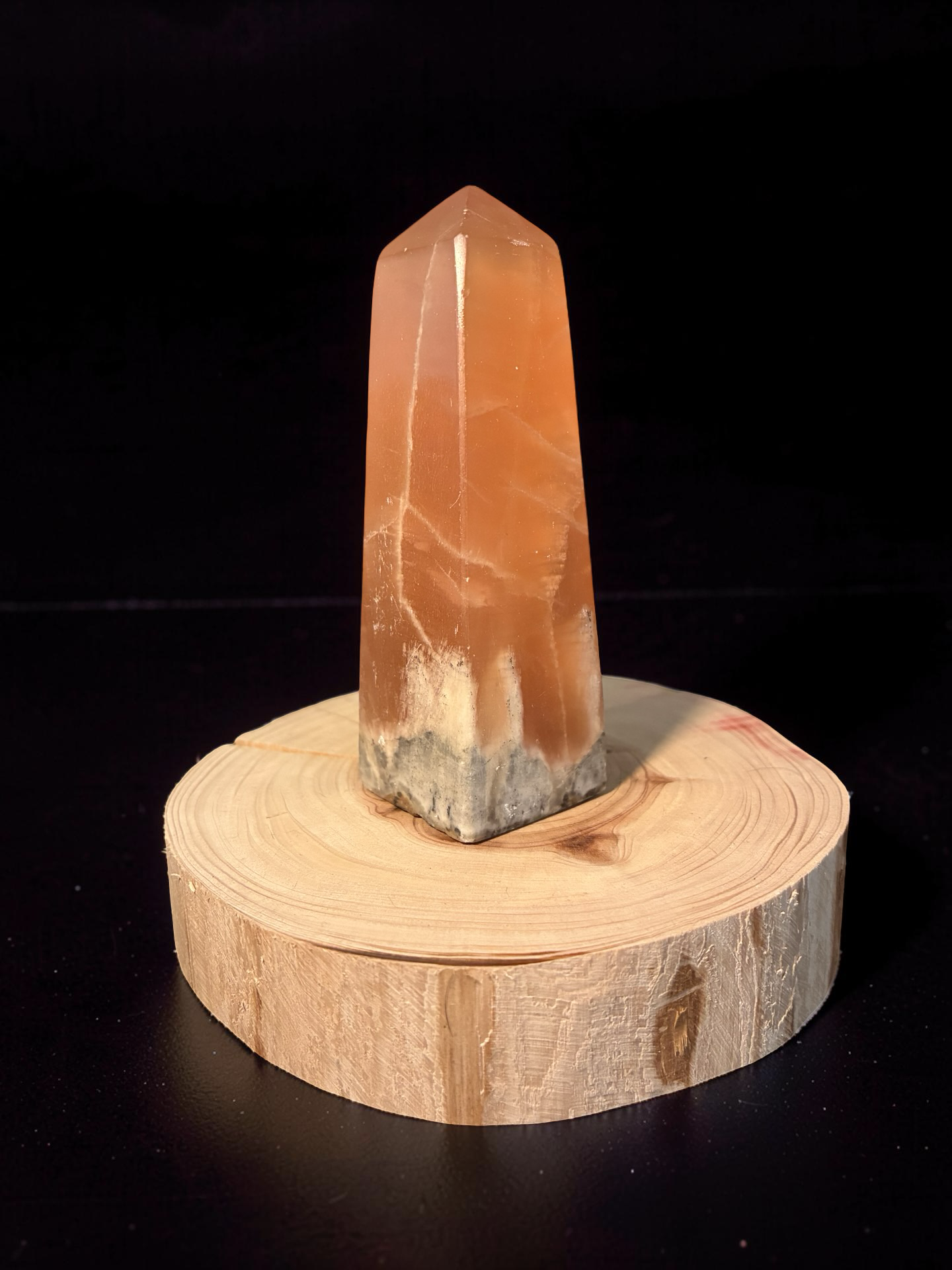 Honey Calcite Tower