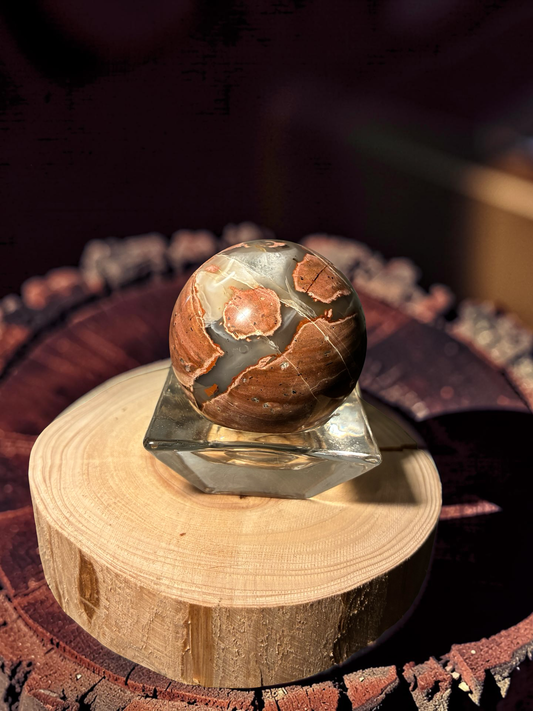Football Agate sphere