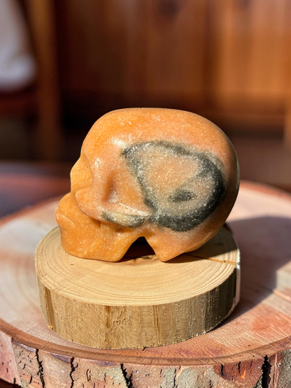 Sunstone skull