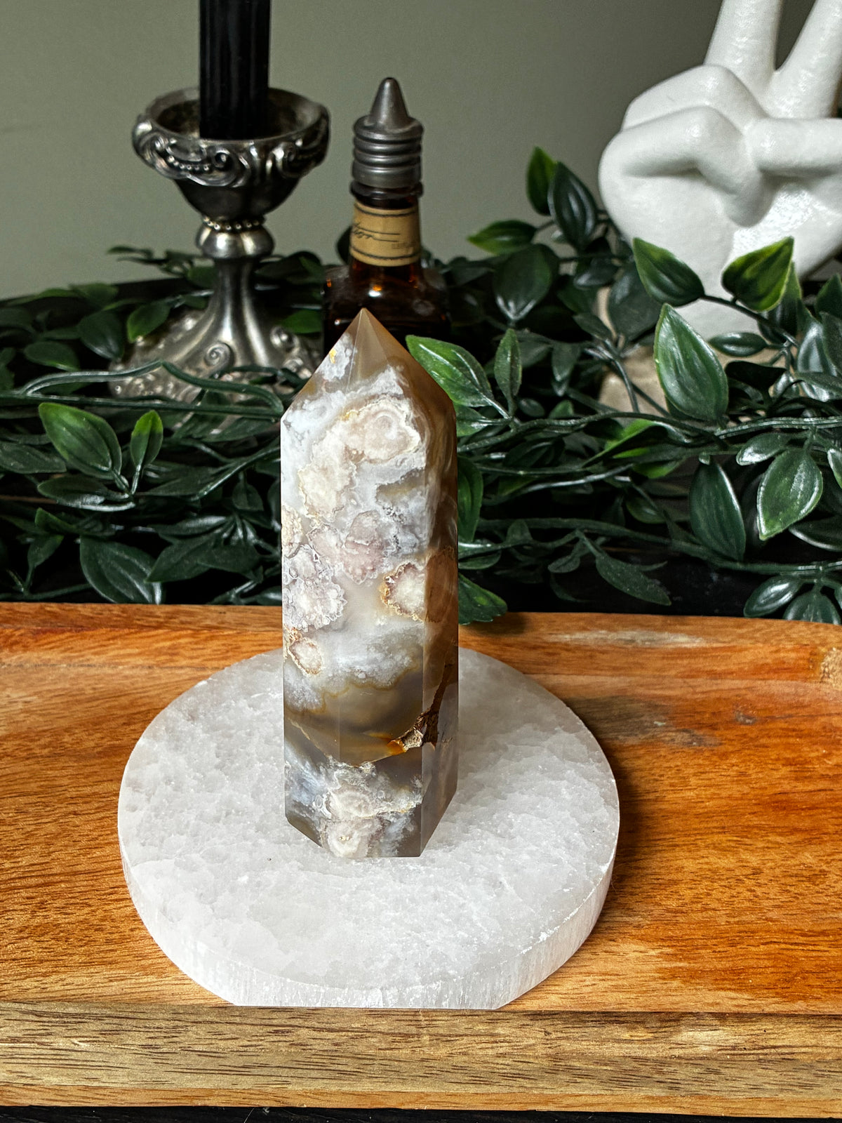 Dark Flower Agate Tower