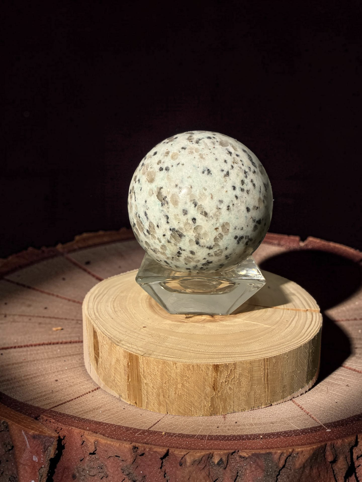 Kiwi Jasper sphere